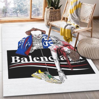 Balenciaga IT Luxury Brand Fashion Area Rug Carpet Floor Decor Living Room RR2689
