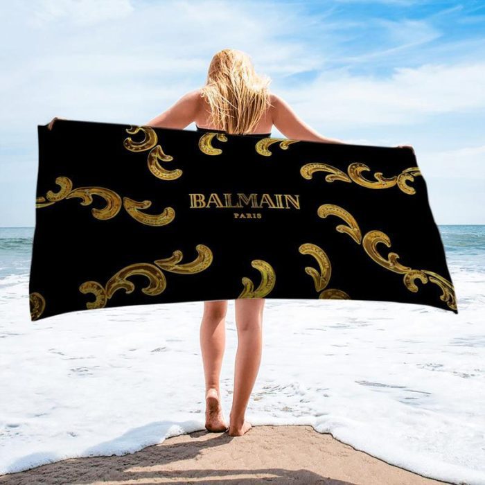 Balmain Beach Towel Luxury Brand Hot Trending Summer 2023 BT00567