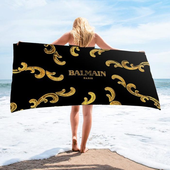 Balmain Beach Towel Luxury Brand Hot Trending Summer 2023 BT00569