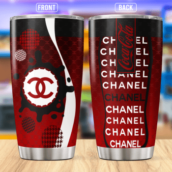 Chanel Coca Cola Stainless Steel Tumbler 20oz