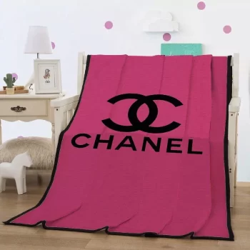 Chanel Pinky New Fashion Luxury Brand Fleece Blanket Comfortable Blanket BL3190