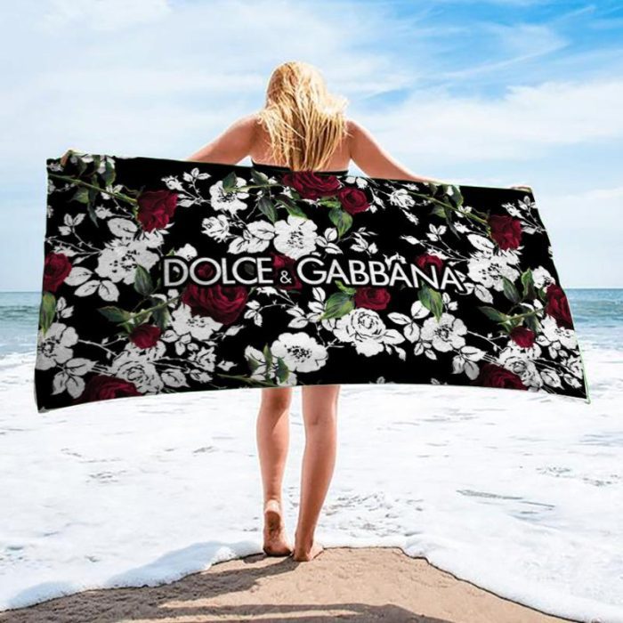 Dolce & Gabbana Beach Towel Luxury Brand Hot Trending Summer 2023 BT00520