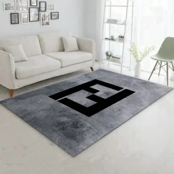 Fendi Rectangle Area Rug Bedroom Area Rug Carpet Christmas Gift Decor RR2823
