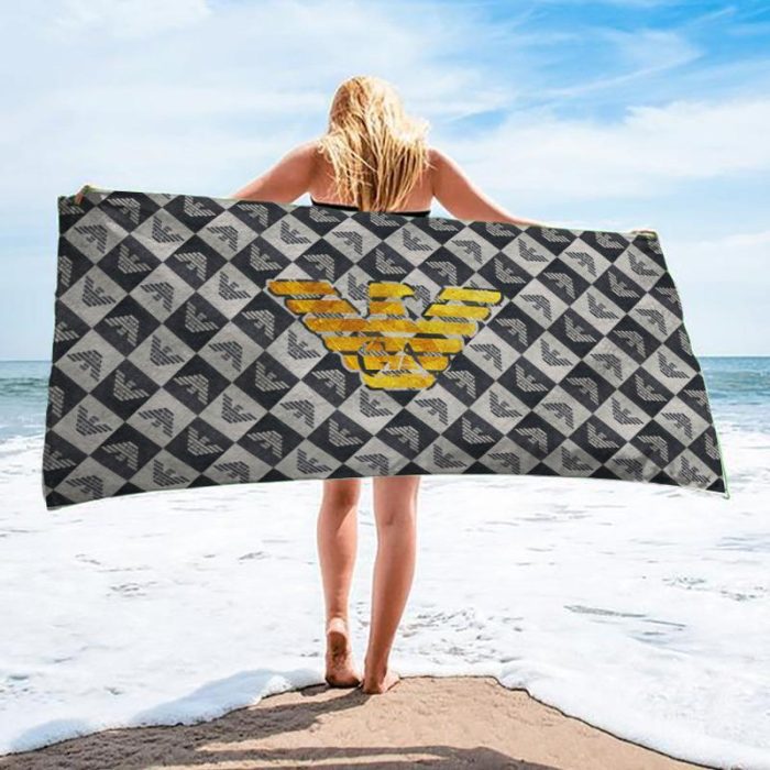 Giorgio Armani Beach Towel Luxury Brand Hot Trending Summer 2023 BT00496