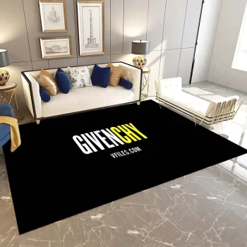 Givenchy Fashion Logo Limited Luxury Brand Area Rug Carpet Floor Decor RR3149