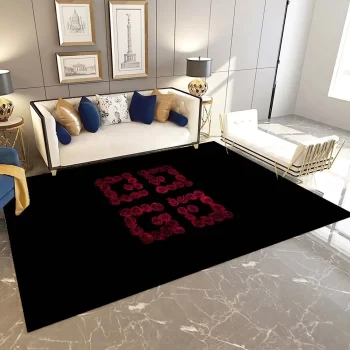 Givenchy Fashion Logo Limited Luxury Brand Area Rug Carpet Floor Decor RR3150