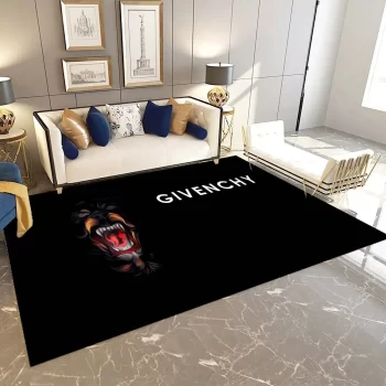 Givenchy Fashion Logo Limited Luxury Brand Area Rug Carpet Floor Decor RR3151