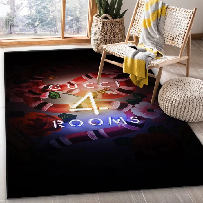 Gucci Area Rug For Christmas Bedroom Rug Carpet Decor RR2828