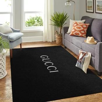 Gucci Dark Luxury Area Rug For Living Room Bedroom Carpet Floor Decor Mat RR3032