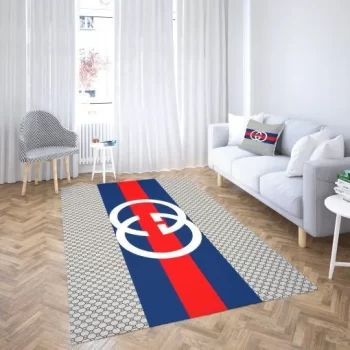 Gucci Stripe Luxury Area Rug For Living Room Bedroom Carpet Floor Decor Mat RR2969