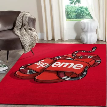 Gucci Supreme Luxury Area Rug For Living Room Bedroom Carpet Floor Decor Mat RR2966