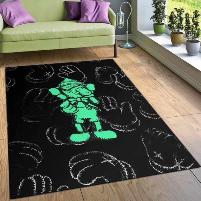 Kaws Original Pinocchio Area Rug Living Room Area Rug Carpet Floor Decor Floor Decor RR2846