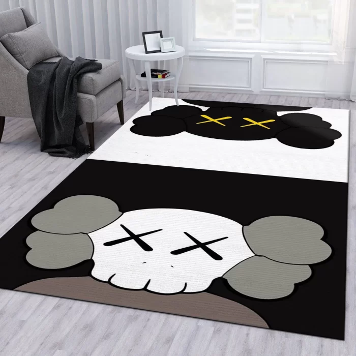 Kaws Ver Fashion Brand Area Rug Living Room Rug Decor RR2889