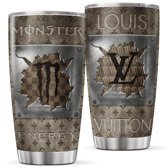 Louis Vuitton Monster Stainless Steel Tumbler 20oz – Cadadesigns