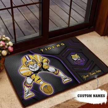 Lsu Tigers 3D Doormats NCAA Custom Name Doormat DM1077