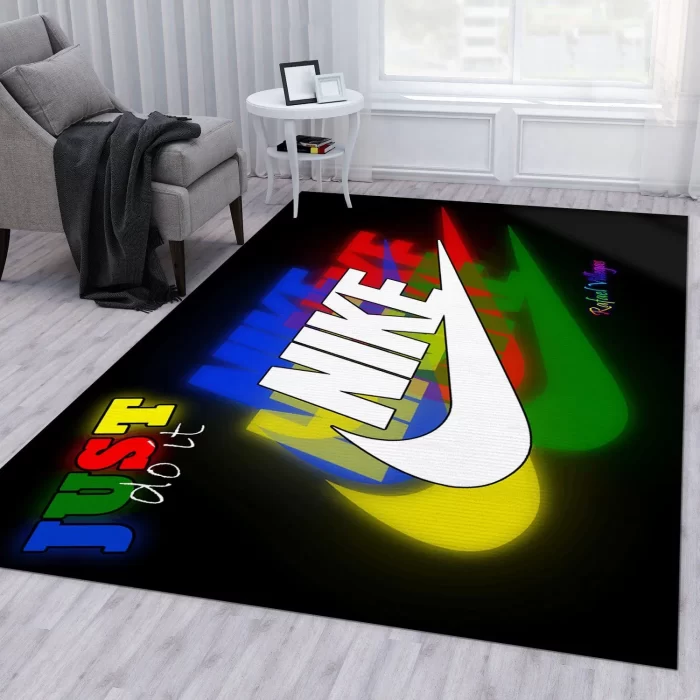 Nike Area Rug Bedroom Rug Family Gift Decor RR2857