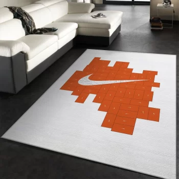 Nike Logo Rectangle Area Rug Living Room Area Rug Floor Decor Floor Decor RR2859
