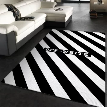 Off-White Area Rug Fashion Brand Rug Floor Decor Floor Decor RR2875