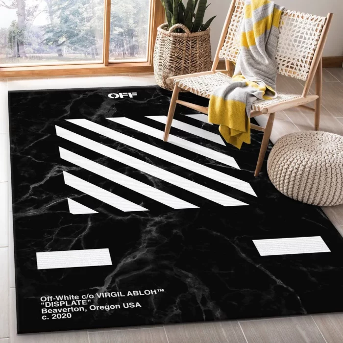 Off-White Marmor Area Rug Living Room Rug Floor Decor Floor Decor RR2942