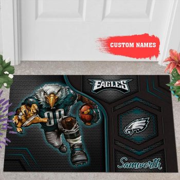 Philadelphia Eagles 3D Doormats NFL Custom Name Doormat DM1171