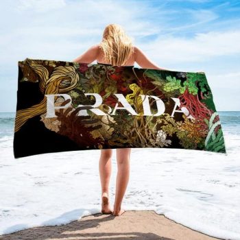 Prada Beach Towel Luxury Brand Hot Trending Summer 2023 BT00368