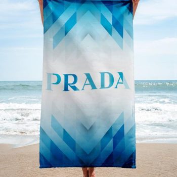 Prada Beach Towel Luxury Brand Hot Trending Summer 2023 BT00371