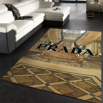 Prada Fashion Area Rug Fashion Brand Rug Floor Decor Floor Decor RR2879