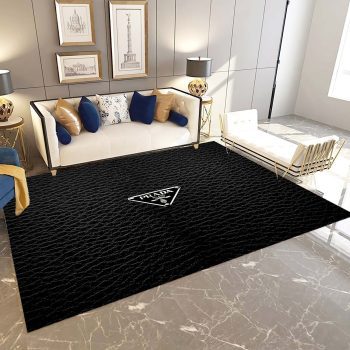 Prada Luxury Brand Premium Logo Area Rug Carpet Floor Decor RR2721