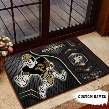 Purdue Boilermakers 3D Doormats NCAA Custom Name Doormat DM1063