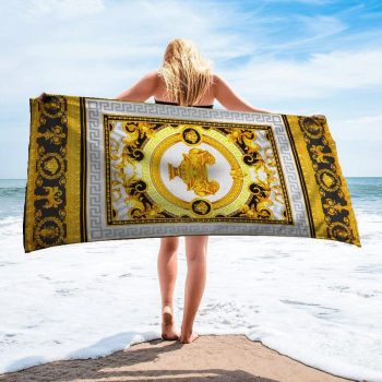 Versace Beach Towel Luxury Brand Hot Trending Summer 2023 BT00305