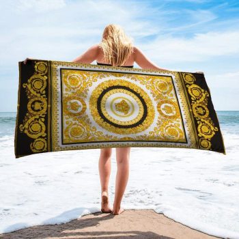 Versace Beach Towel Luxury Brand Hot Trending Summer 2023 BT00306