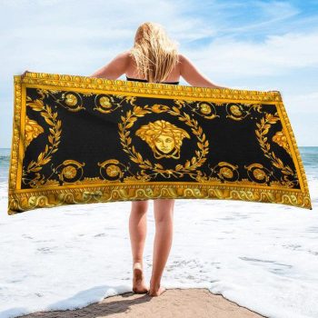 Versace Beach Towel Luxury Brand Hot Trending Summer 2023 BT00314