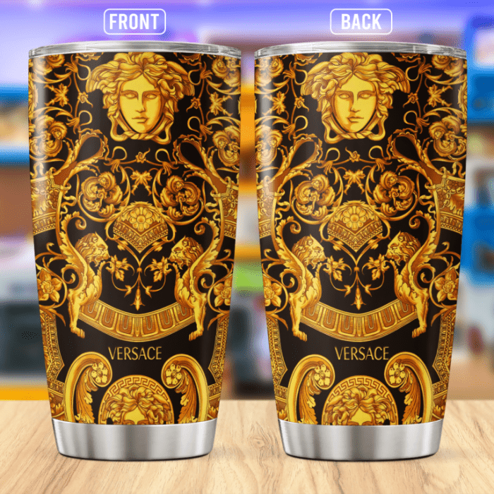 Versace Stainless Steel Tumbler 20oz