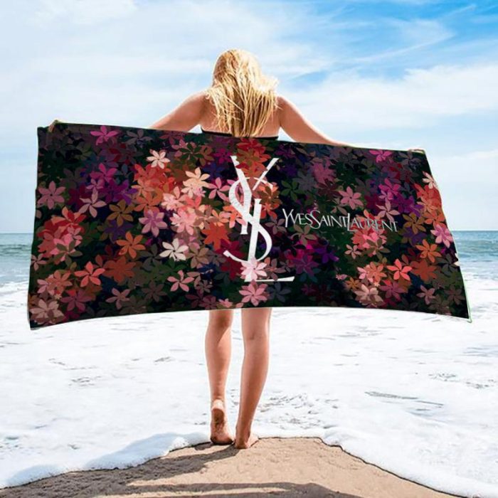 Yves Saint Laurent Beach Towel Luxury Brand Hot Trending Summer 2023 BT00298