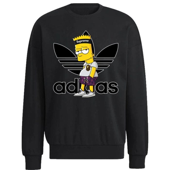 Adidas Bart Simpson Unisex Sweatshirt