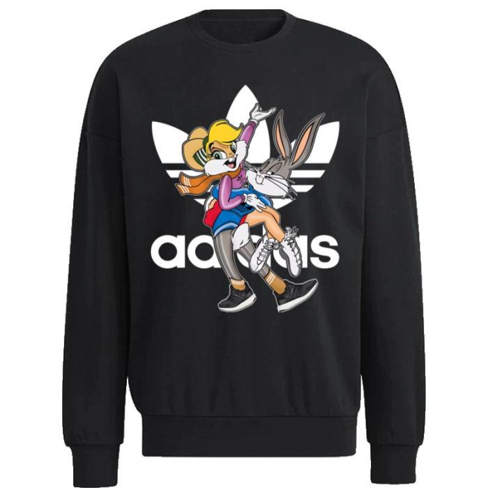 Adidas Bugs And Lola Bunny Unisex Sweatshirt
