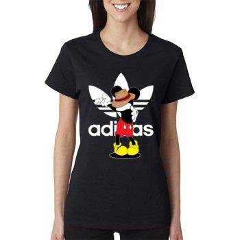 Adidas Mickey Mouse Michael Jackson Women Lady T-Shirt