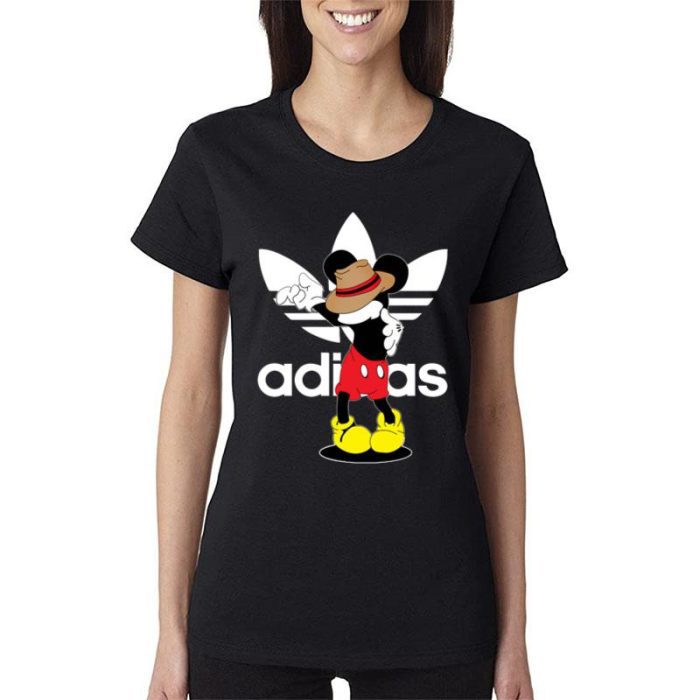 Adidas Mickey Mouse Michael Jackson Women Lady T-Shirt