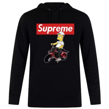 Bart Simpson Supreme Unisex Pullover Hoodie