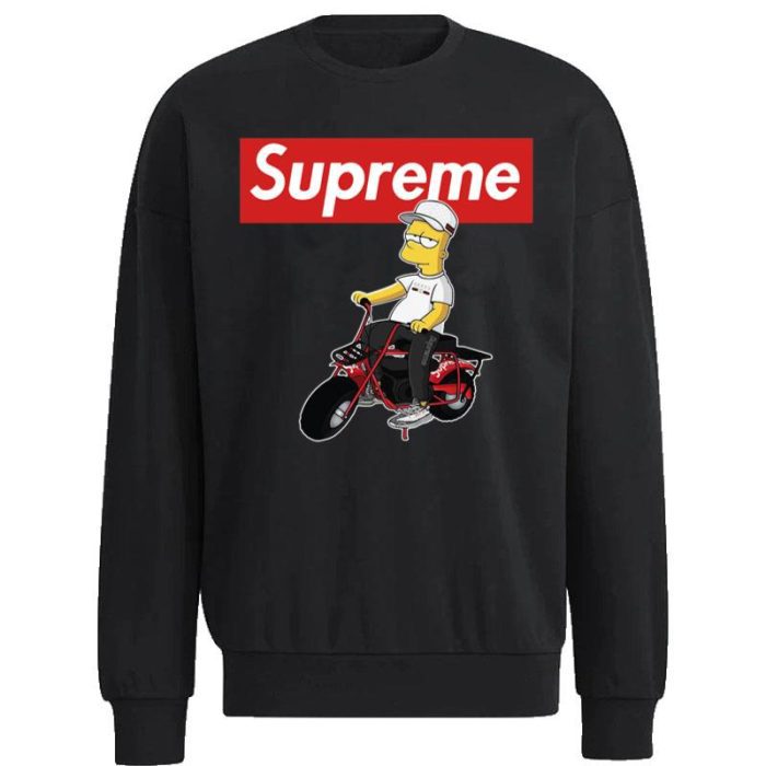 Bart Simpson Supreme Unisex Sweatshirt