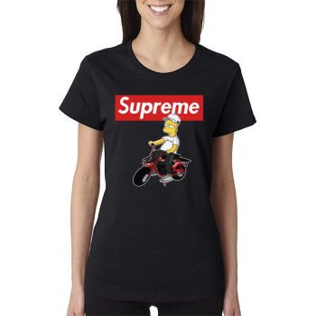 Bart Simpson Supreme Women Lady T-Shirt