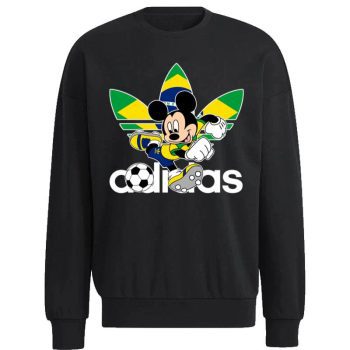 Brazil Football Mickey Mouse Adidas Unisex Sweatshirt
