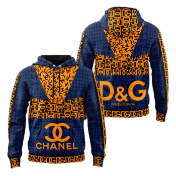 Chanel Dolce & Gabbana Unisex Pullover 3D Hoodie Luxury Brand Gifts 2023-24 IHT3238