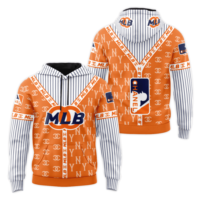 Chanel MLB Unisex Pullover 3D Hoodie Luxury Brand Gifts 2023-24 IHT3244