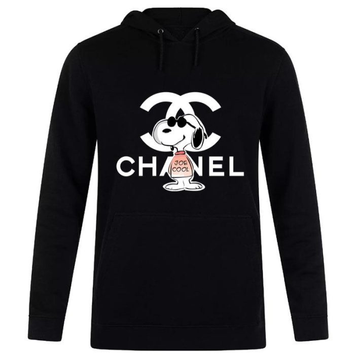 Chanel Snoopy Joe Cool Unisex Pullover Hoodie
