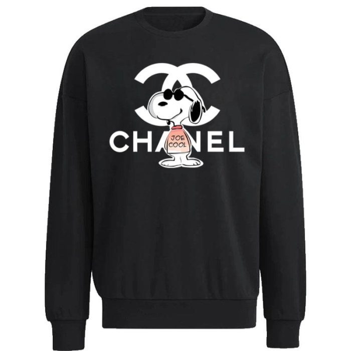 Chanel Snoopy Joe Cool Unisex Sweatshirt