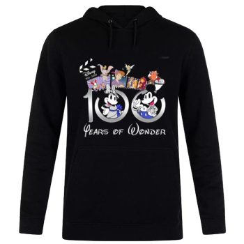 Disney 100 Years Of Wonder 100Th Anniversary Magical 1923 - 2023 Unisex Pullover Hoodie