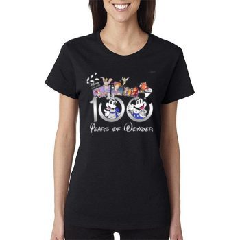 Disney 100 Years Of Wonder 100Th Anniversary Magical 1923 - 2023 Women Lady T-Shirt