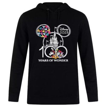 Disney 2023 Anniversary 100 Years Of Wonder Anniversary Magical Unisex Pullover Hoodie