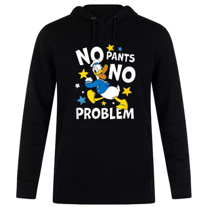 Disney Donald No Pants No Problem Unisex Pullover Hoodie